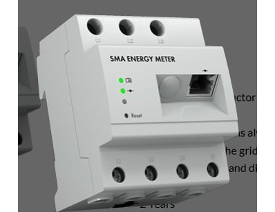 RRP $700 Lot of SMA EMETER-20 Energy Meters, model...