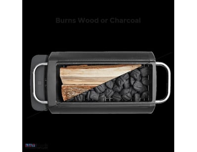 Rrp $649 - Bio Lite - Firepit+ Wood & Charcoal Bur...