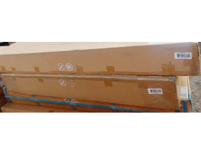 Dawson Leather Queen Size Bed, (Orion) Cocoa (AU V...