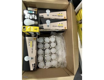 LED Globes - Assorted Box Qty Retail Product - Not...