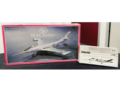 VINTAGE AIRCRAFT MODEL KIT COLLECTION - XF-88 VOOD...