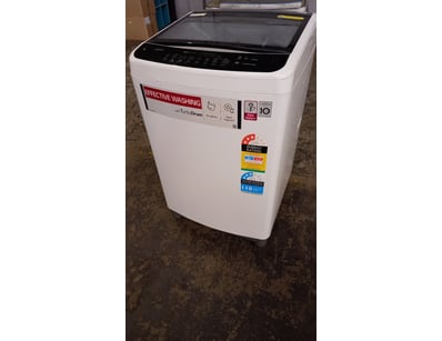 Washing machine, LG 7.5kg top load, model no.WTG75...
