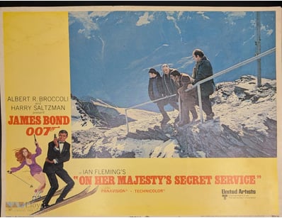 JAMES BOND 007 "ON HER MAJESTY'S SECRET SERVICE" O...