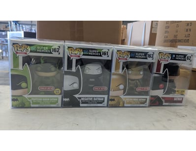 FUNKO POP DC SUPER HEROES BATMAN VARIANT COLLECTIO...