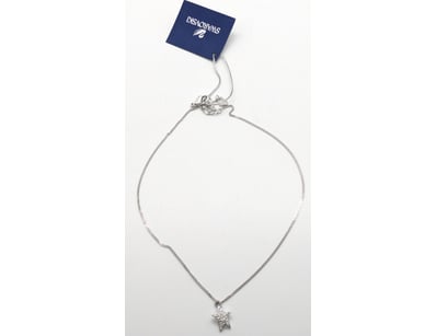 SWAROVSKI STAR PENDANT NECKLACE WITH CUBIC ZIRCONI...
