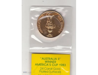 1983 AUSTRALIA WINNER OF THE AMERICA CUP , 24 CARA...