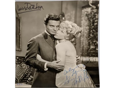 SIGNED SHIRLEY MACDAINE LOUIS GOURDAN PHOTOGRAPH W...