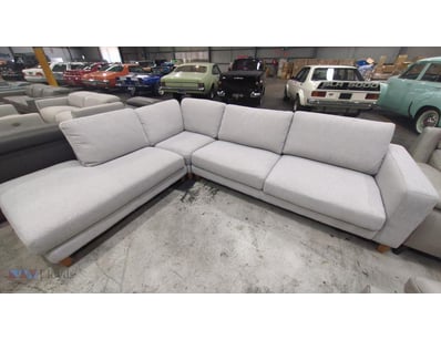 Zara Petite Chestnut T1155 Platinum 4 Seater Couch...