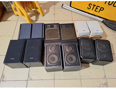 X6 Pairs Of Speakers

Includes Sony, Panasonic & J...