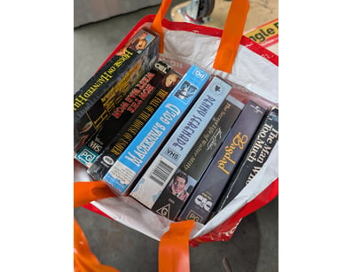 Collection of VHS Tapes Including The Fall Of The ...