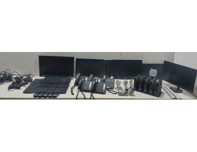Office Equipment Lot, includes monitors,keyboards ...