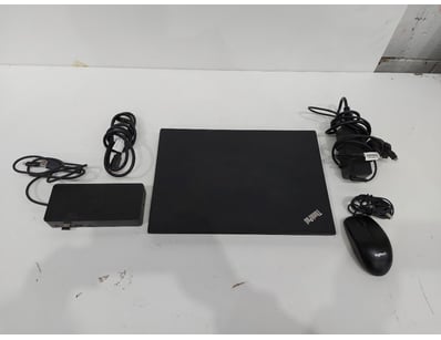 Lenovo ThinkPad laptop bundle including closed lap...