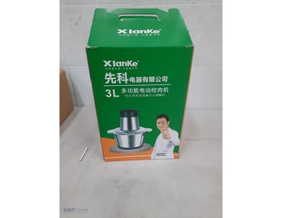 Food blender in box.

