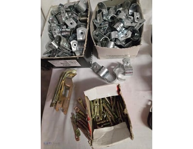 The Image Displays Various New Electrical Mounting...