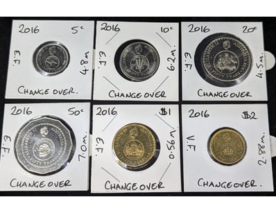 AUSTRALIAN 2016 FIFTY YEARS OF DECIMAL CURRENCY SI...