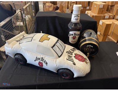 JIM BEAM PROMOTIONAL MERCHANDISE DISPLAY SET

Item...