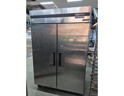 Skope Centaur, 2 Door Upright Fridge, stainless st...
