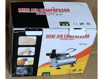 Mini air compressor. 1 x TC 20 mini compressor. 24...