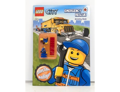 LEGO City Emergency Rescue Activity Book with Coll...
