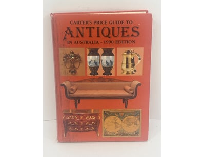 CARTER’S PRICE GUIDE TO ANTIQUES IN AUSTRALIA, HAR...