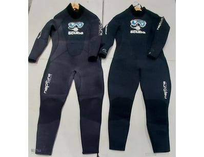 Lot of 2 wetsuits for water sports enthusiasts. Br...