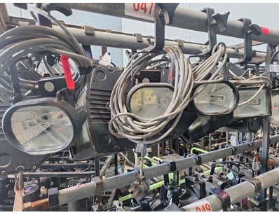 Mostly UNRESERVED Ex-Hire Stage Lighting, PA & R... - Lot 47