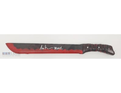 SIGNED JASON VOORHEES PROP MACHETE FROM FRIDAY THE...