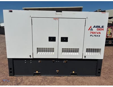 2025 Able Generator 

Model: PL75X3
Serial No.:...