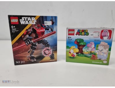 LEGO STAR WARS DARTH MAUL MECH (75411) & LEGO SUPE...
