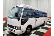 1994 Toyota Coaster HZB50R DLX Bus - White -