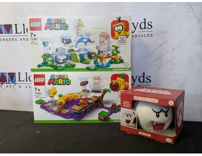LEGO SUPER MARIO EXPANSION SETS BUNDLE WITH BOWSER...