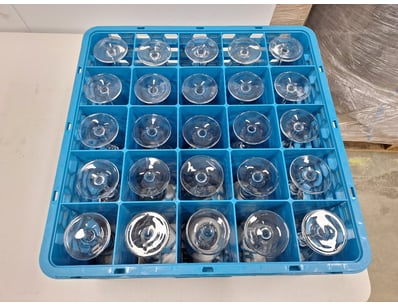 Wine Glasses

Qty 25 Per Rack

BID PER RACK