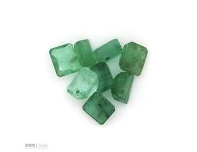 5.70CT TSW X 8, NATURAL BERYL EMERALDS     

Emera...