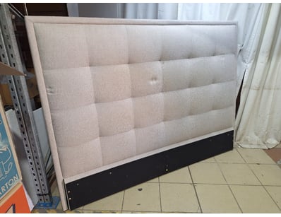 Bed Frame, Size Unknown, Grey Finish 

Dimensions ...