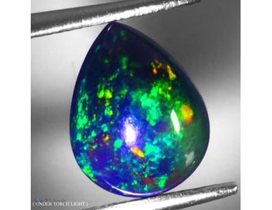 NATURAL 1.56CT PEAR FACET RAINBOW FIRE OPAL     

...