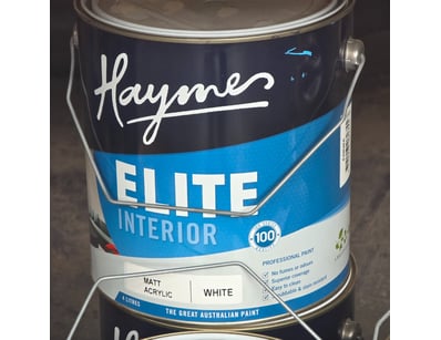 Haymes paint, elite interior, matt Acrylic, white,...