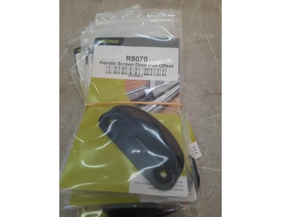 Rolltrak, handle screen door pull offset, R8070.

...