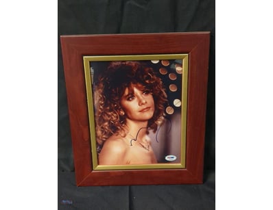 AUTOGRAPHED PHOTOGRAPH OF MEG RYAN.

Item Size: He...