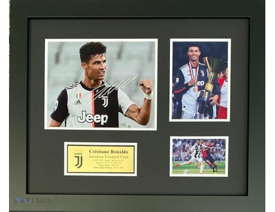 CRISTIANO RONALDO (JUVENTUS FC) PERSOANLLY SIGNED ...