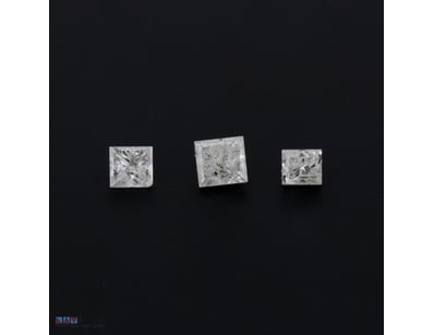 1.51CT TDW X 3, NATURAL DIAMONDS     

Princess Cu...