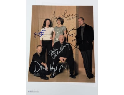 FRASIER CAST HANS SIGNED TV SERIES PHOTO / PHOTOGR...