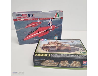 SCALE MODEL AIRCRAFT AND TANK KITS - ITALERI HAWK ...