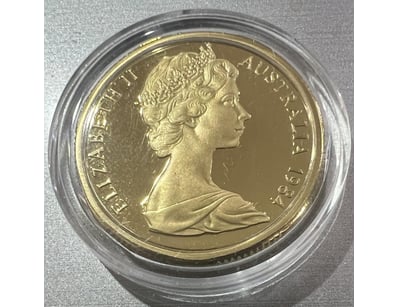 1984 AUSTRALIA FIRST PROOF ONE DOLLAR COIN SCARCE ...