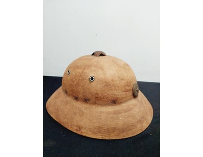 NORTH VIETNAM ARMY (NVA) PITH HELMET, 1950S-60S
...
