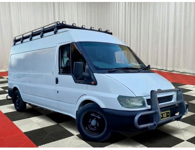 <b>2005 Ford Transit Van - White - 298,712km - 2.4...