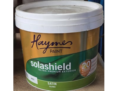 Haymes paint, solashield, ultra premium exterior, ...