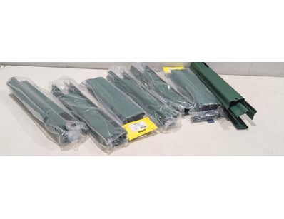 Bulk lot of Our Town Fencing green colorbond fence...