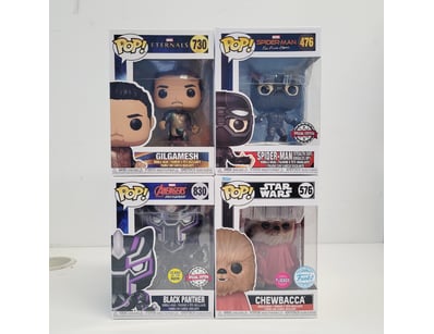 FUNKO POP MARVEL & STAR WARS COLLECTIBLE FIGURES -...