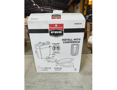 FLUIDMASTER PRO SERIES TOILET CISTERN AND SEAT INS...