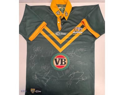 AUSTRALIAN RUGBY LEAGUE KANGAROOS JERSEY SIGNED
...